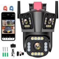 CAMARA SE SEGURIDAD TRIPLE LENTE A PRUEBA DE AGUA Y POLVO