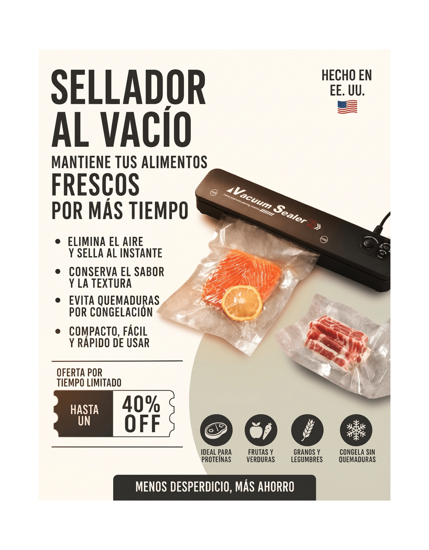 SELLADOR DE ALIMENTOS