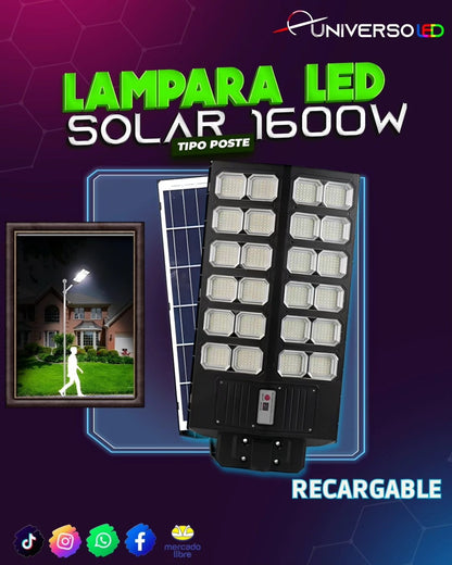 LAMPARA SOLAR  DE  1600 W