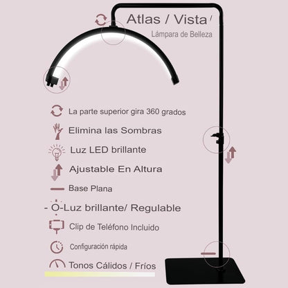 LAMPARA PROFESIONAL  MEDIA LUNA  DE 60  WATTS