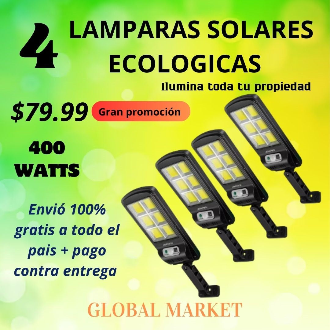 LAMPARA ECOBOST® 400W 🍃ILUMINA SIN GASTAR +.