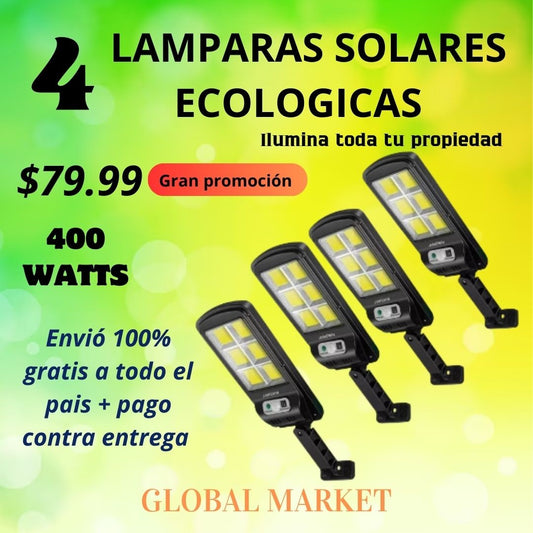 LAMPARA ECOBOST® 400W 🍃ILUMINA SIN GASTAR +.