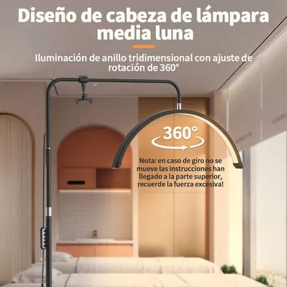LAMPARA PROFESIONAL  MEDIA LUNA  DE 60  WATTS