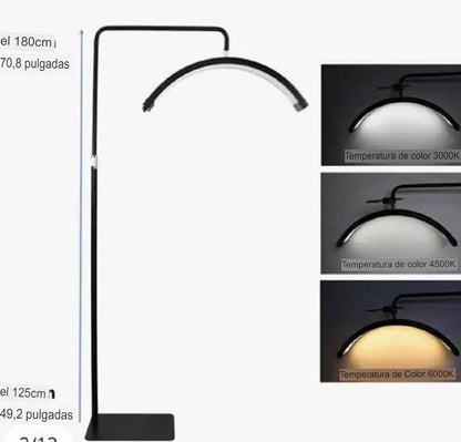 LAMPARA PROFESIONAL  MEDIA LUNA  DE 60  WATTS