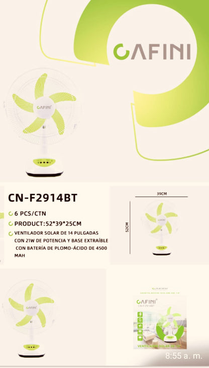 VENTILADOR SOLAR