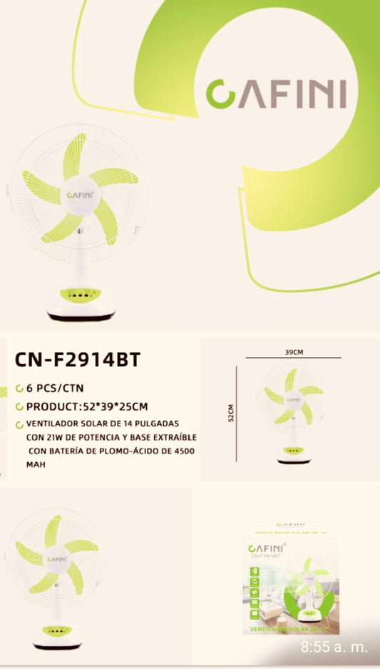 VENTILADOR SOLAR